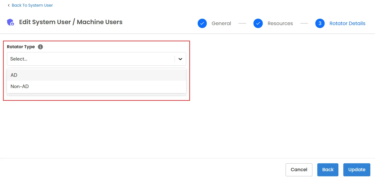 Password Rotation Policy: Rotator Details