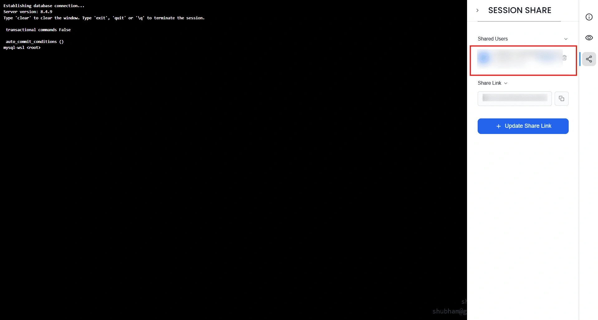 Privileged Access Management Admin Handbook: Shared Users panel to change Writable or Readable access