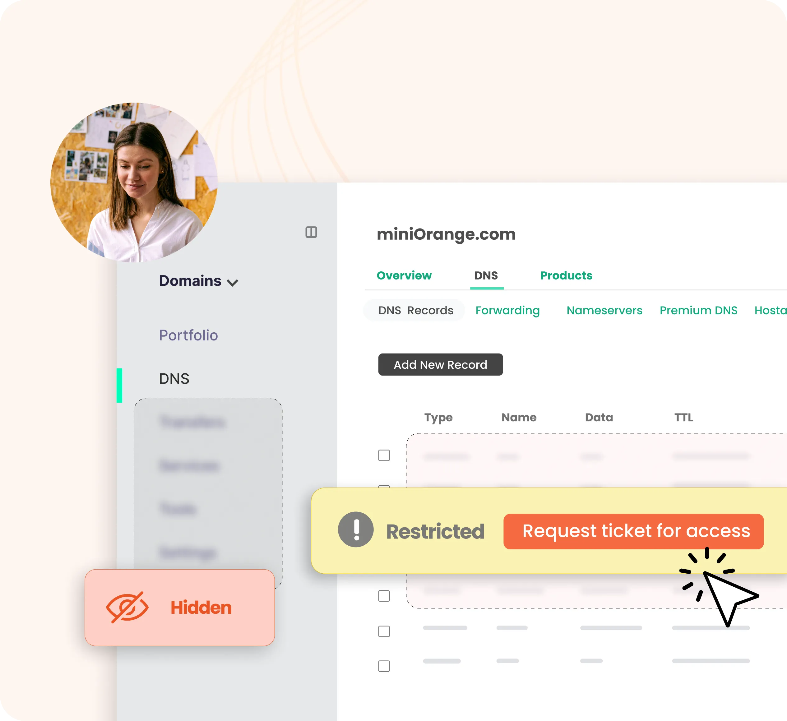 Granular Access Control with GoDaddy