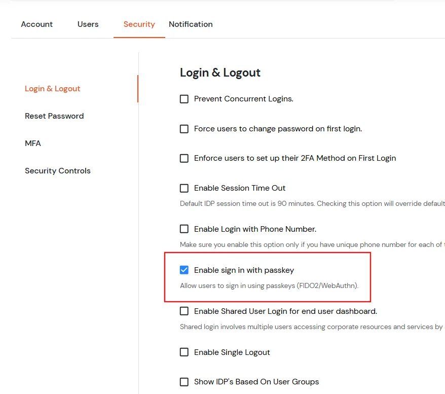 Passkey Authentication