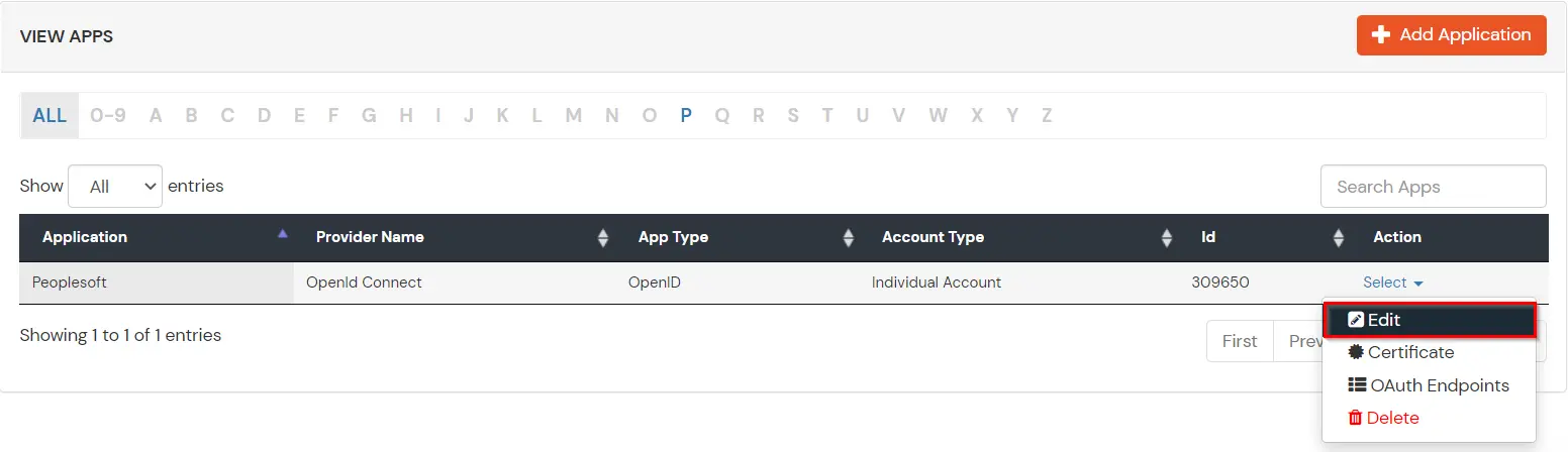  Single Sign-On (sso) for PeopleSoft edit application