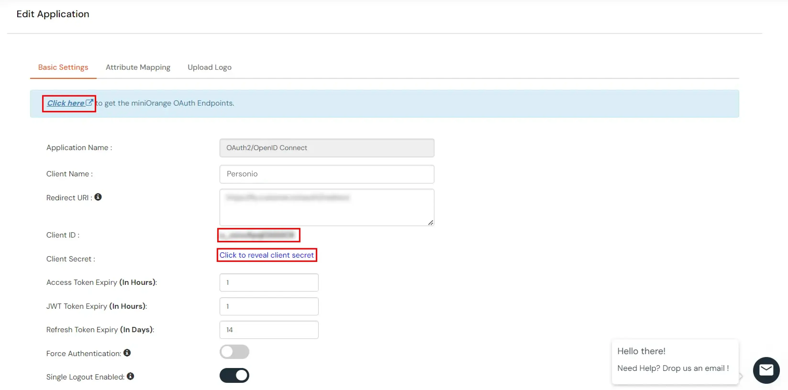  Single Sign-On (sso)for Personio edit application