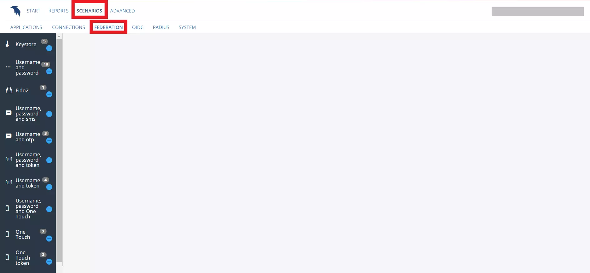 PhenixID SAML Single Sign-On (SSO) -  Admin Dashboard