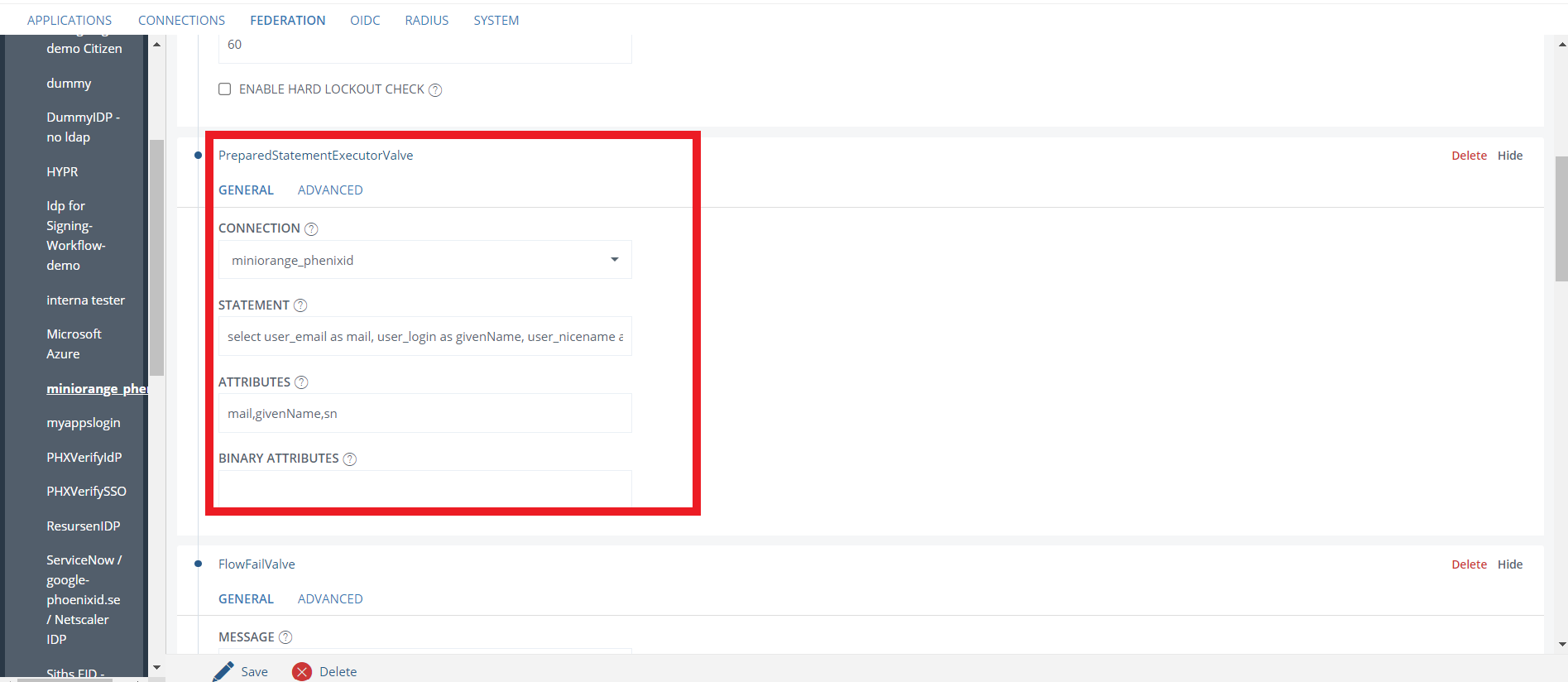 PhenixID SAML Single Sign-On (SSO) - Setup
