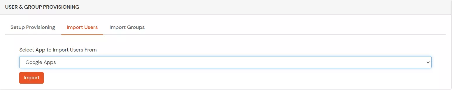 Google Workspace Provisioning Import Users 