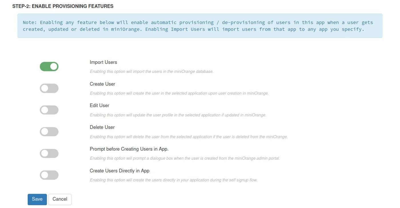 Office 365 Provisioning Features