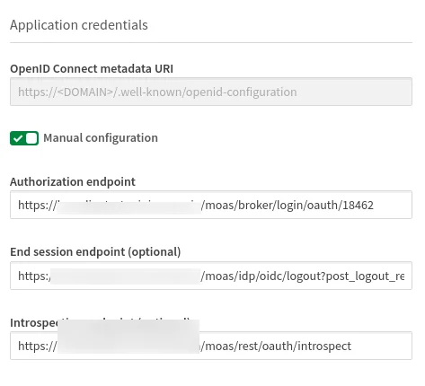 Qlik Cloud Single Sign On (SSO) Enable the Manual Configuration checkbox