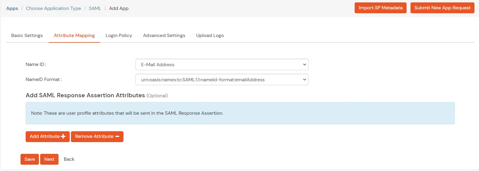 Rapid7 Single Sign-On (sso) Add Attribute