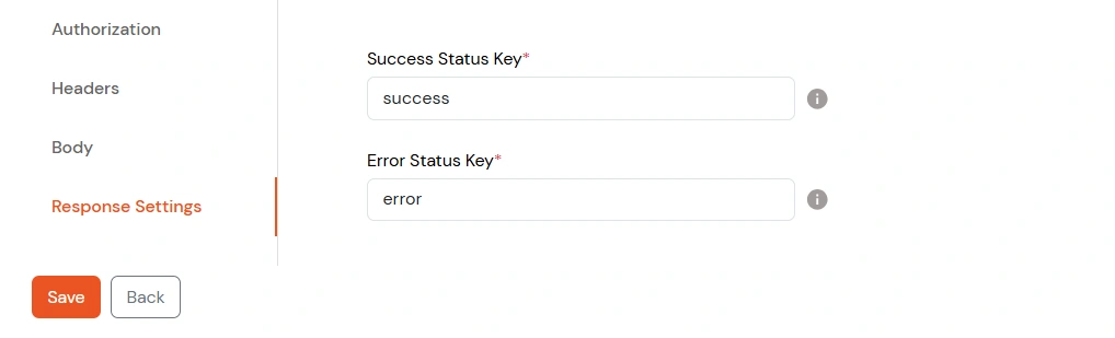Roles and Permissions APIs: Error Status Key