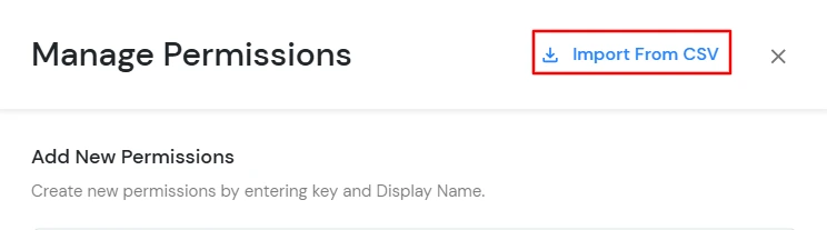 miniOrange Identity Platform Admin-Handbuch: Schaltfläche „Aus CSV importieren“