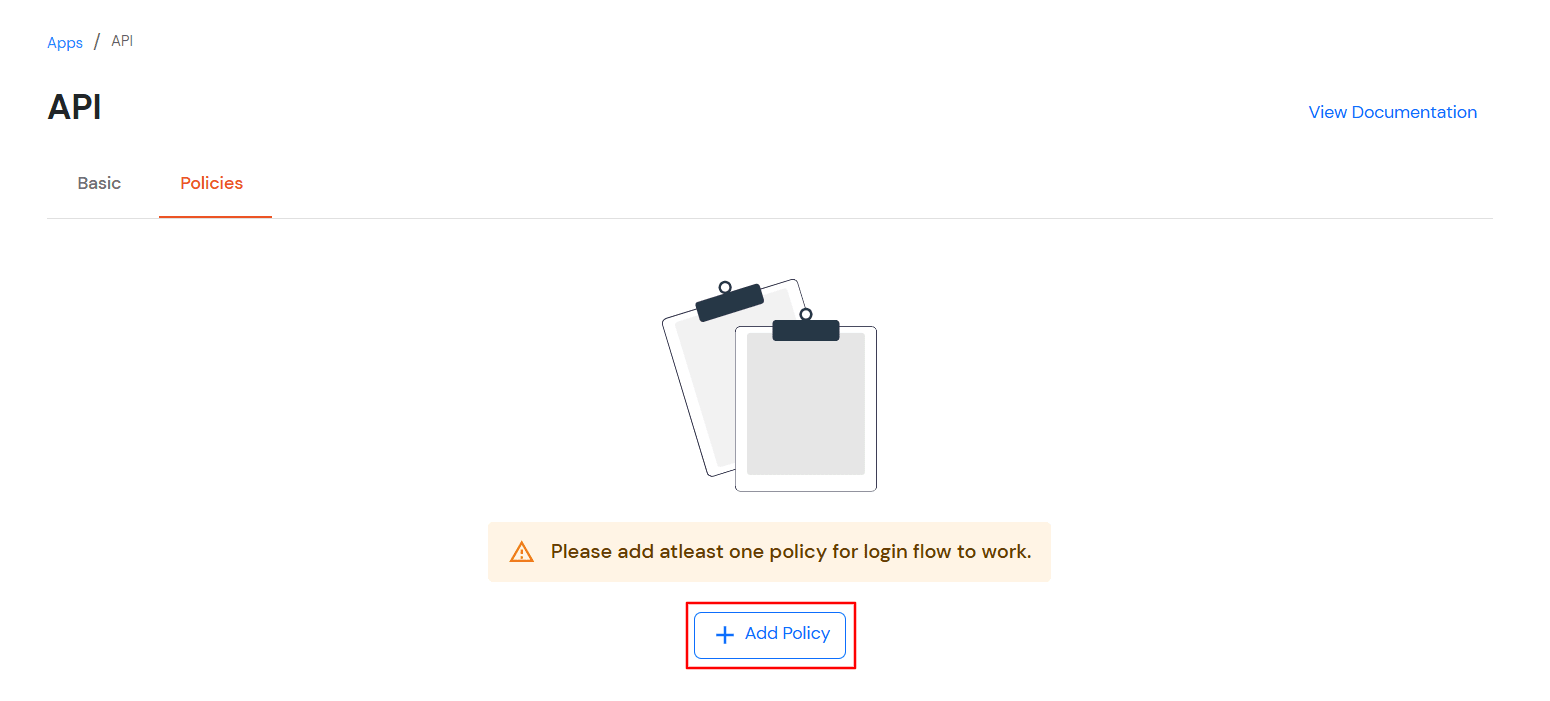 Add Policy Details for RDWeb 2FA/MFA