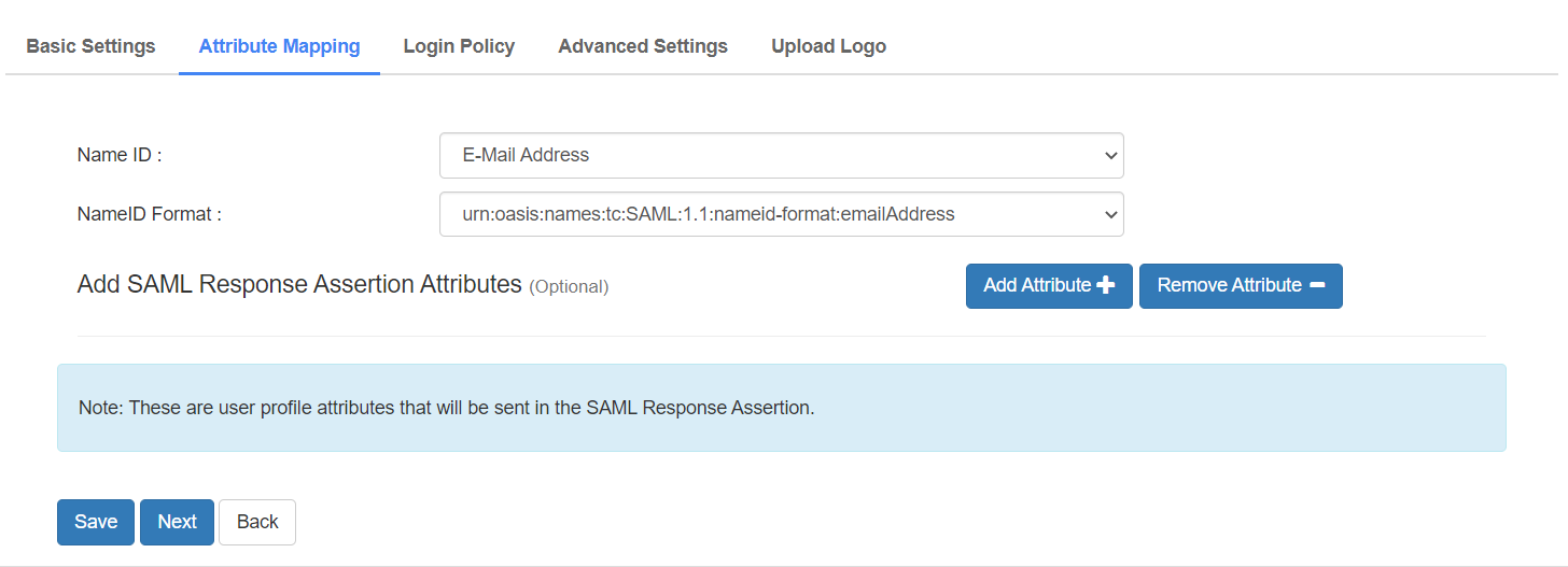 RemotePC Single Sign On (sso) Add Attribute