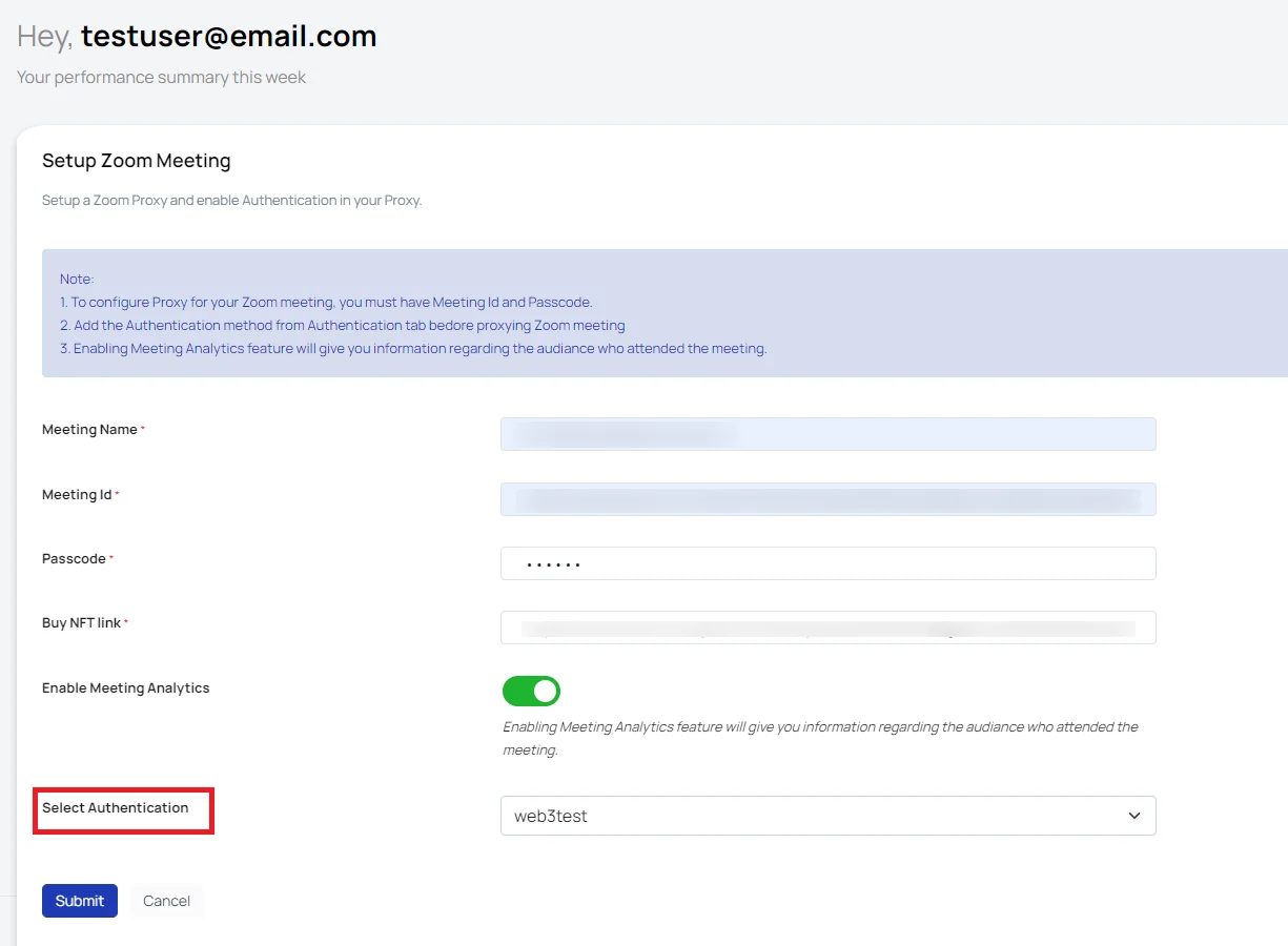 NFT Token Gating for your next Zoom meeting-authentication method