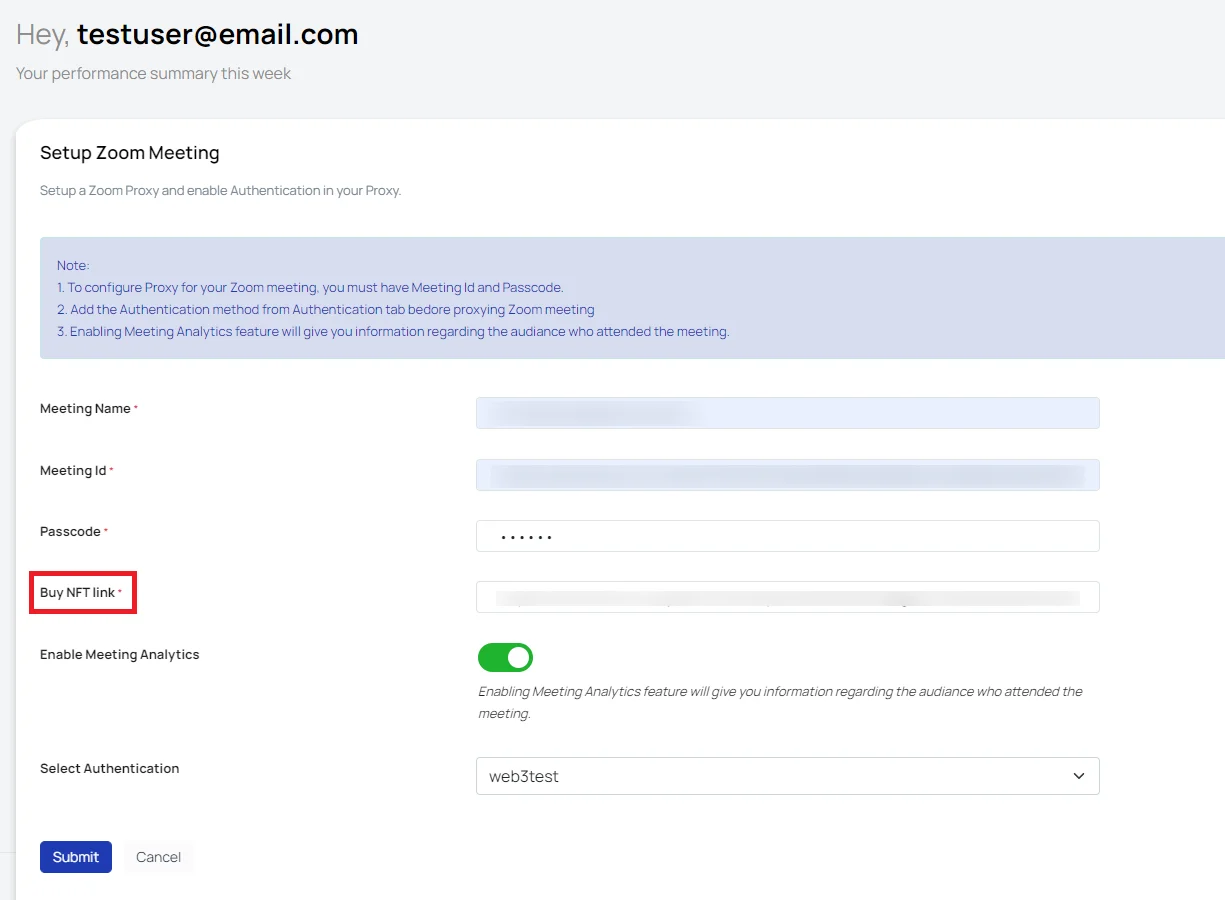 NFT Token Gating for your next Zoom meeting-buy nft