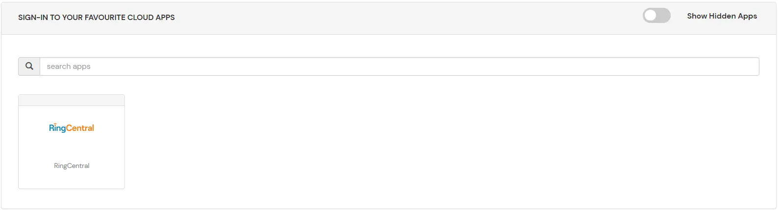 RingCentral Single Sign-On (SSO) verify configuration