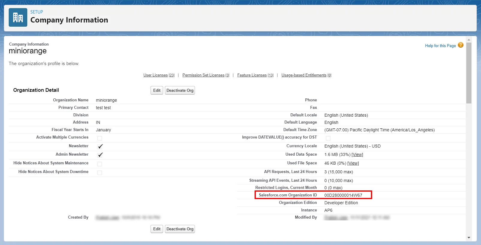 Salesforce Community Single Sign-On (sso) copy organization id