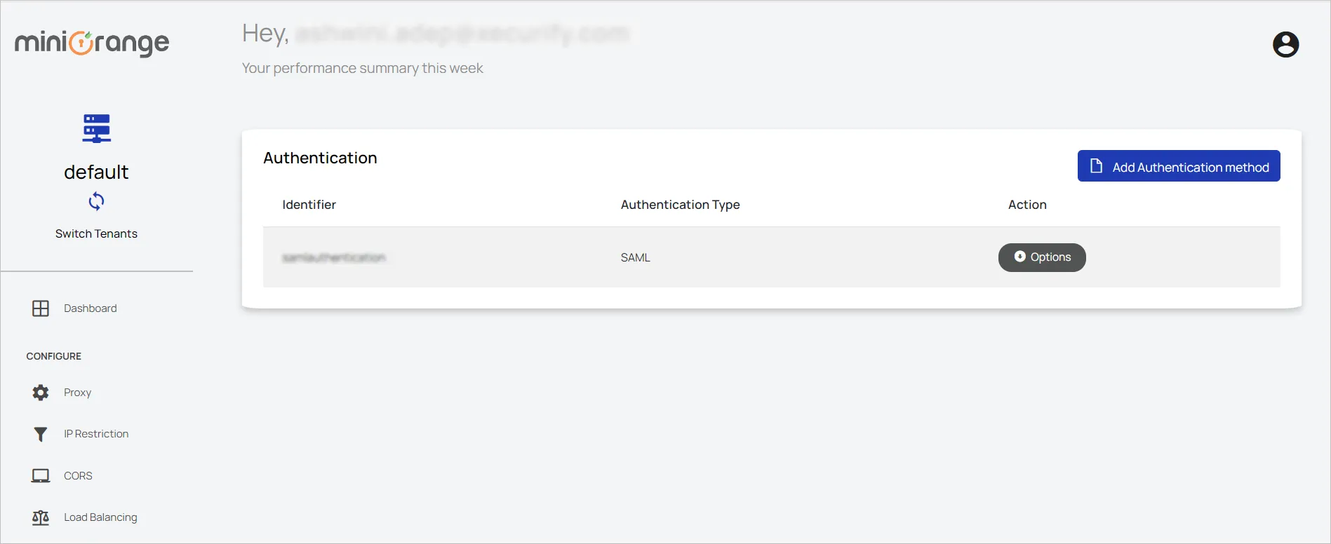 SAML Authentication with Reverse Proxy