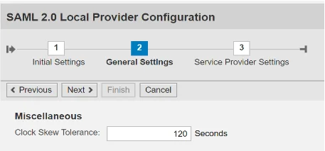 Set up SAP Fiori Single Sign-On (sso): Create a Local Provider (Service Provider) in SAP Fiori (General settings) 