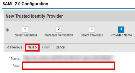 Set up SAP Fiori Single Sign-On (sso): Add miniOrange as a Trusted Provider (Identity Provider) in SAP Fiori (Provider name) 