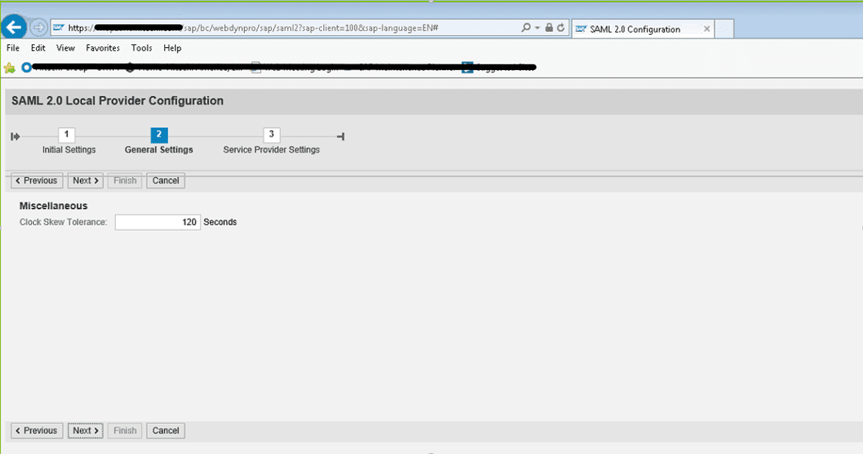 SAP NetWeaver Single Sign On SSO Give SP name