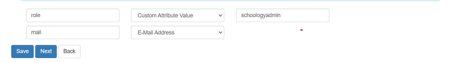 Schoology Single Sign On (sso) metadata link