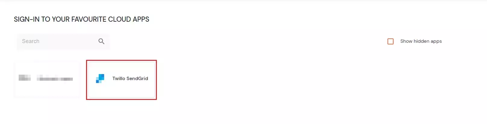 SendGrid Single Sign-On (SSO) verify configuration