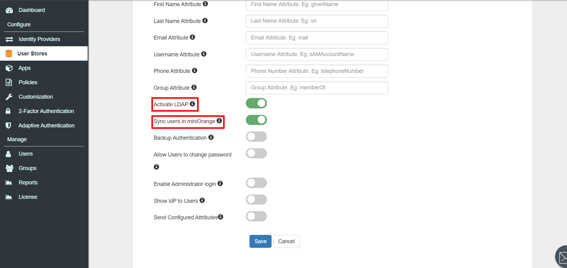 sharepoint sso set the following configuration