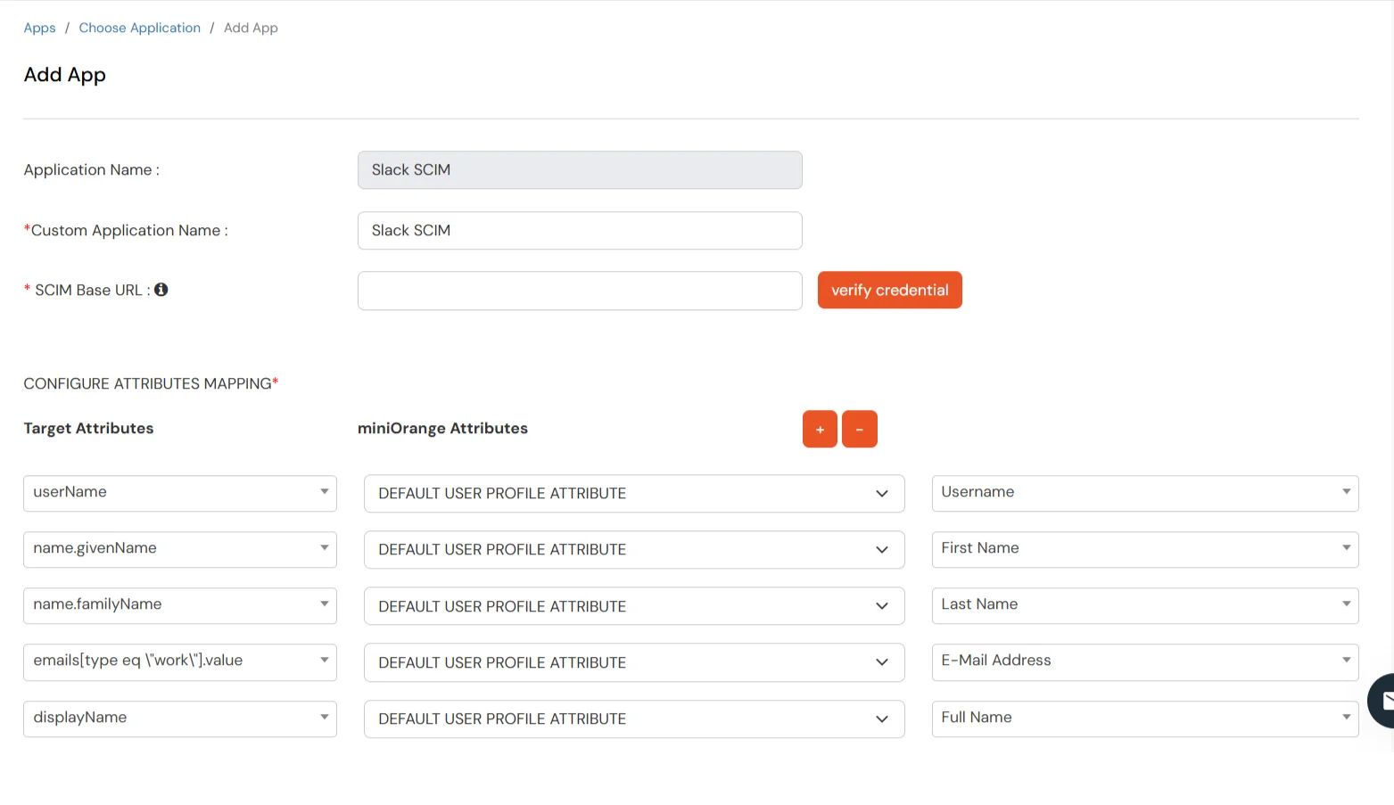 Slack SCIM Provisioning Configuration