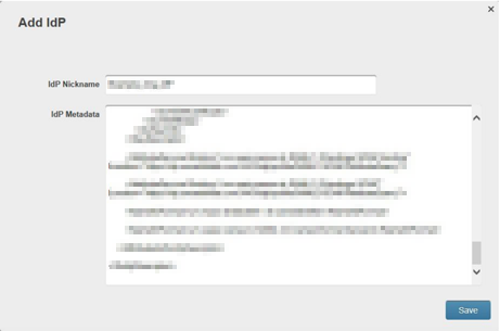 Smartsheet Single Sign On (sso) import IDP Metadata