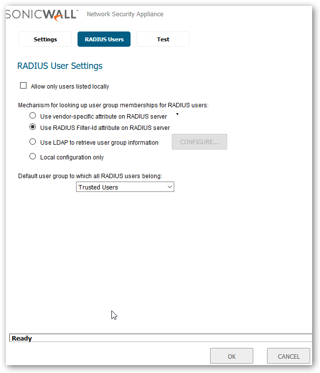 Two-Factor Authentication (2fa) for SonicWall VPN : User settings