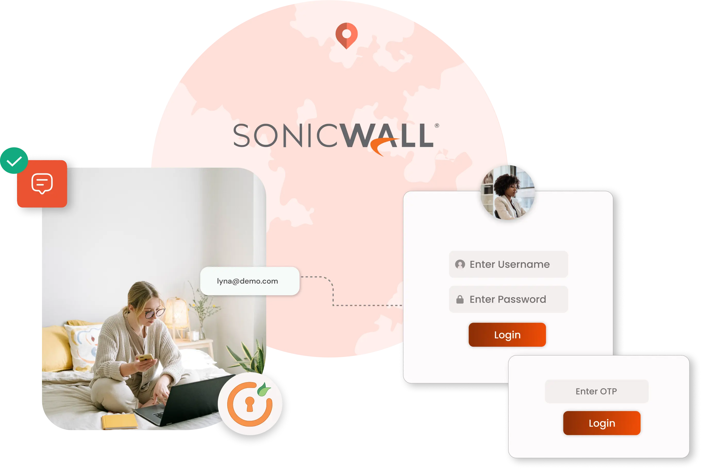 SonicWall Multi Factor Authentication