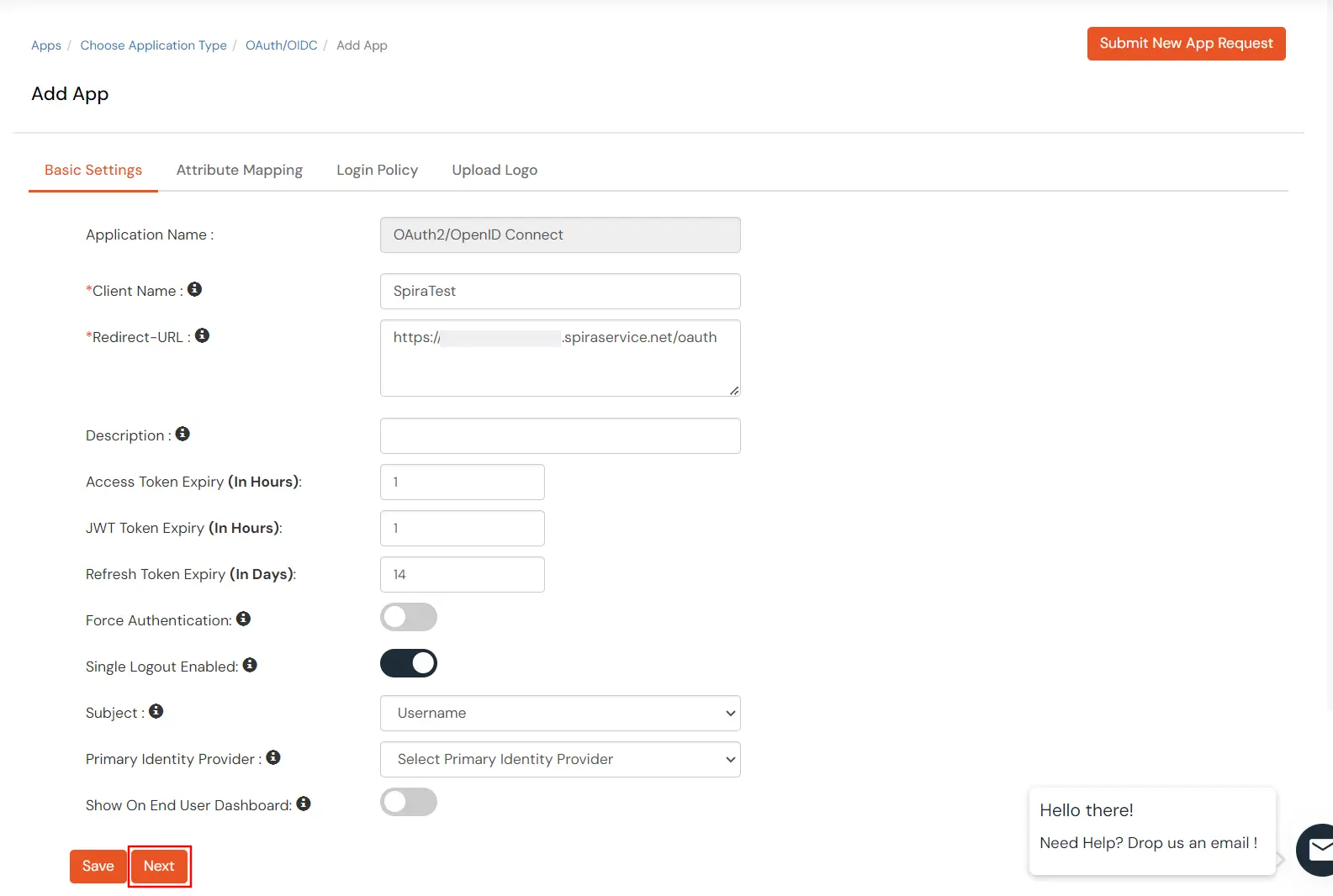  Single Sign-On (sso)for SpiraTest edit application