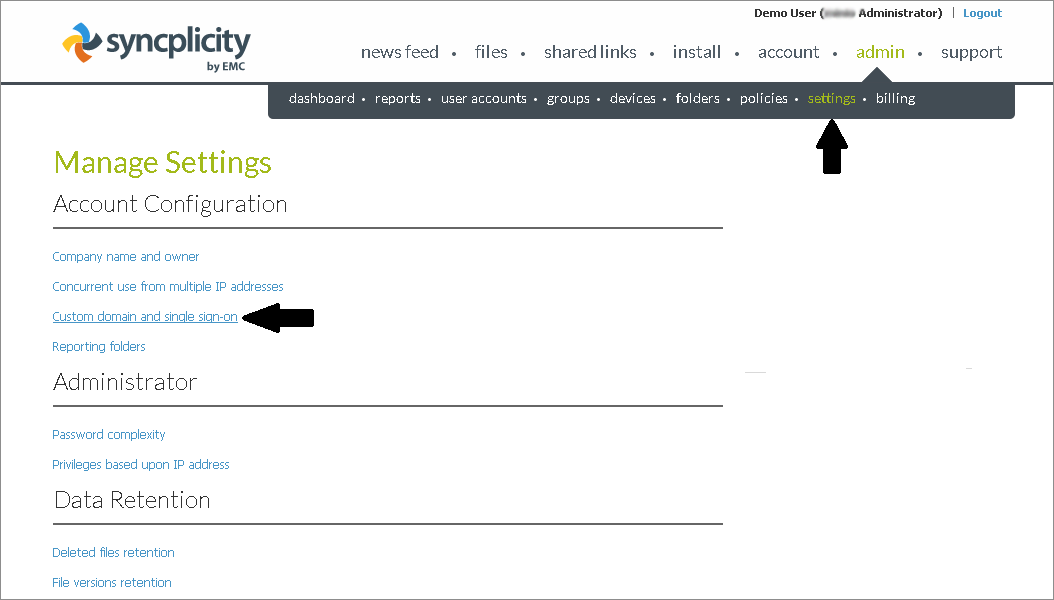syncplicity-sso-account-settings