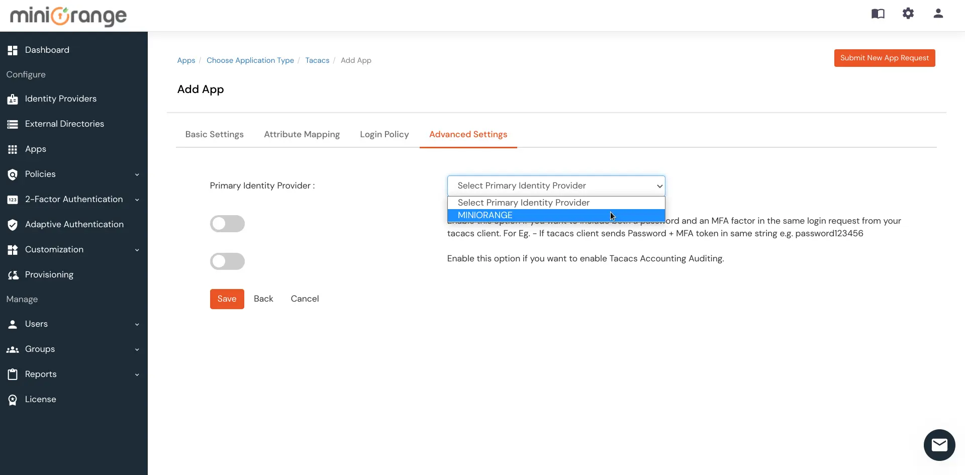 2FA Two-Factor radauthentication for Cisco Routers and Switches  : advanced settings