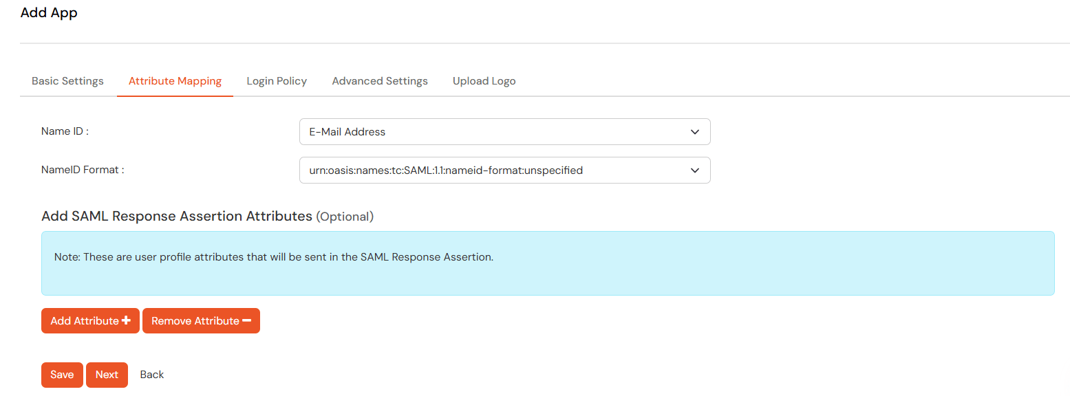 Configure Temenos Single Sign-On (SSO) Add Attribute
