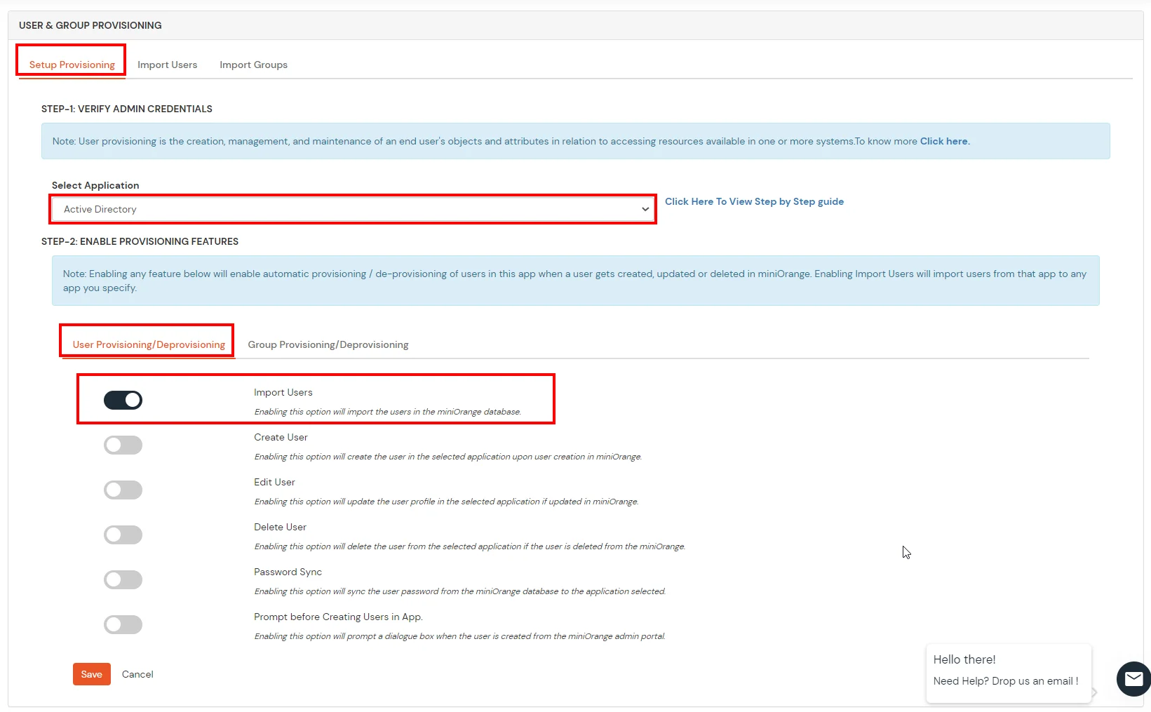 MFA/Two-Factor Authentication(2FA) for Oracle DB   User Sync Active Directory Configuration