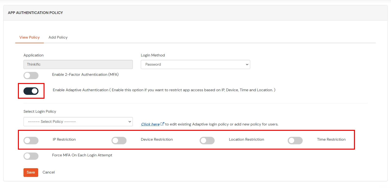 Atlassian Confluence Cloud Single Sign-On (SSO) Restrict Access save device restriction policy