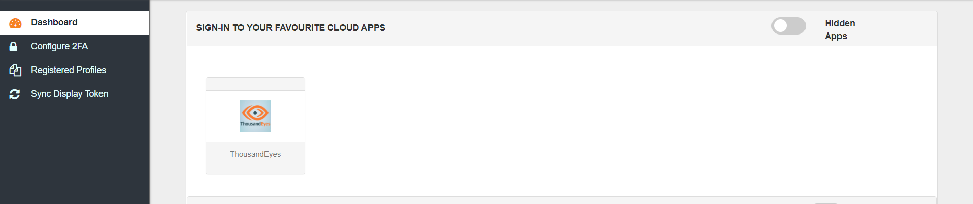 ThousandEyes Single Sign-On (SSO) verify configuration