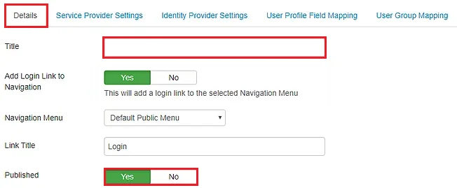 Tovuti LMS Single Sign On (sso) SSO Settings