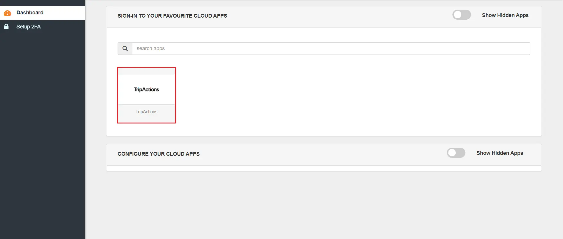 TripActions Single Sign-On (SSO) verify configuration