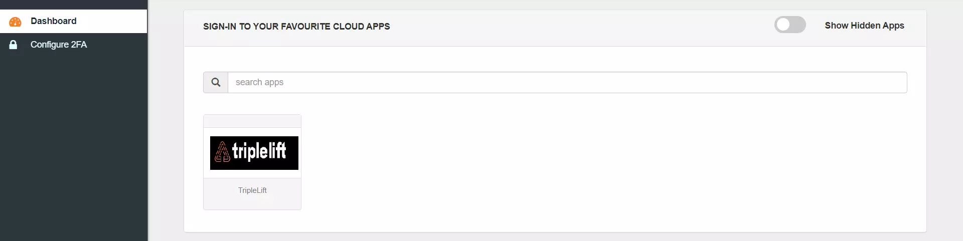 TripleLift Single Sign-On (SSO) verify configuration