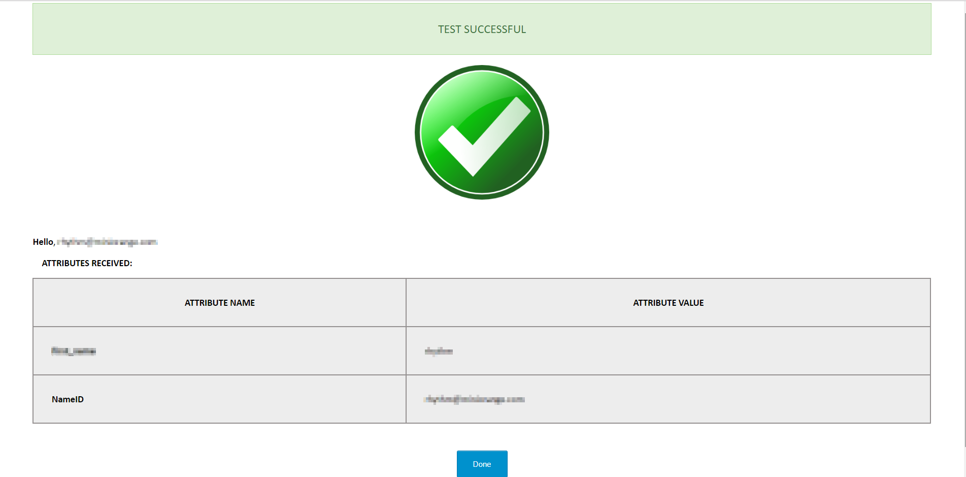 TYPO3 SAML SSO test configuration