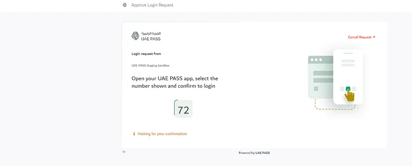 SucessTestConn-UAE PASS-IDP