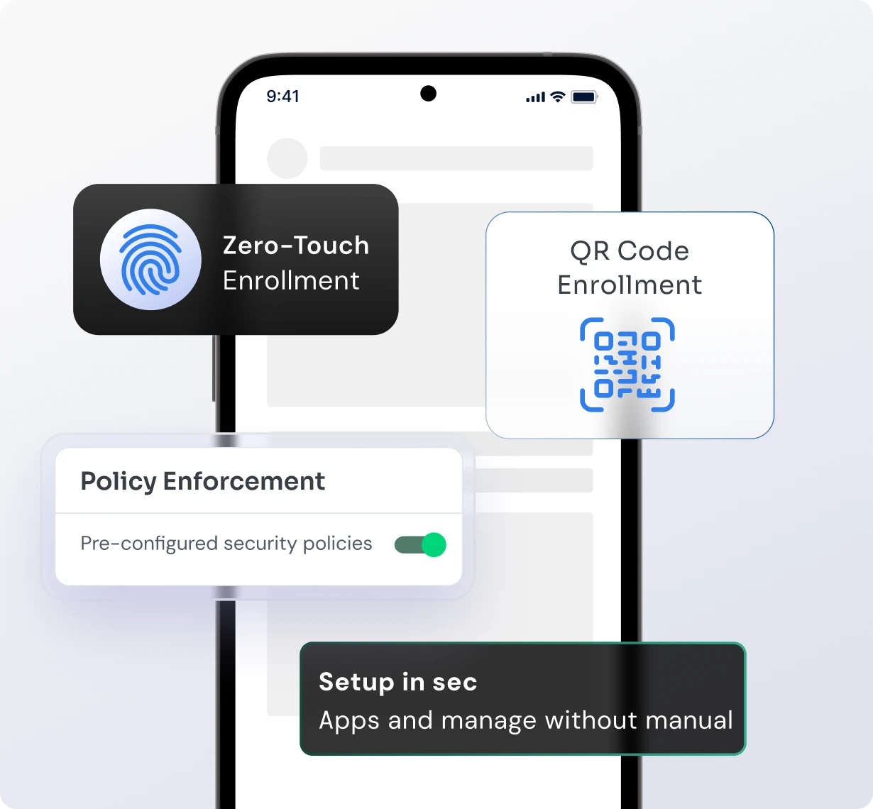Unified Endpoint management - Automated Setup & Policy Enforcement