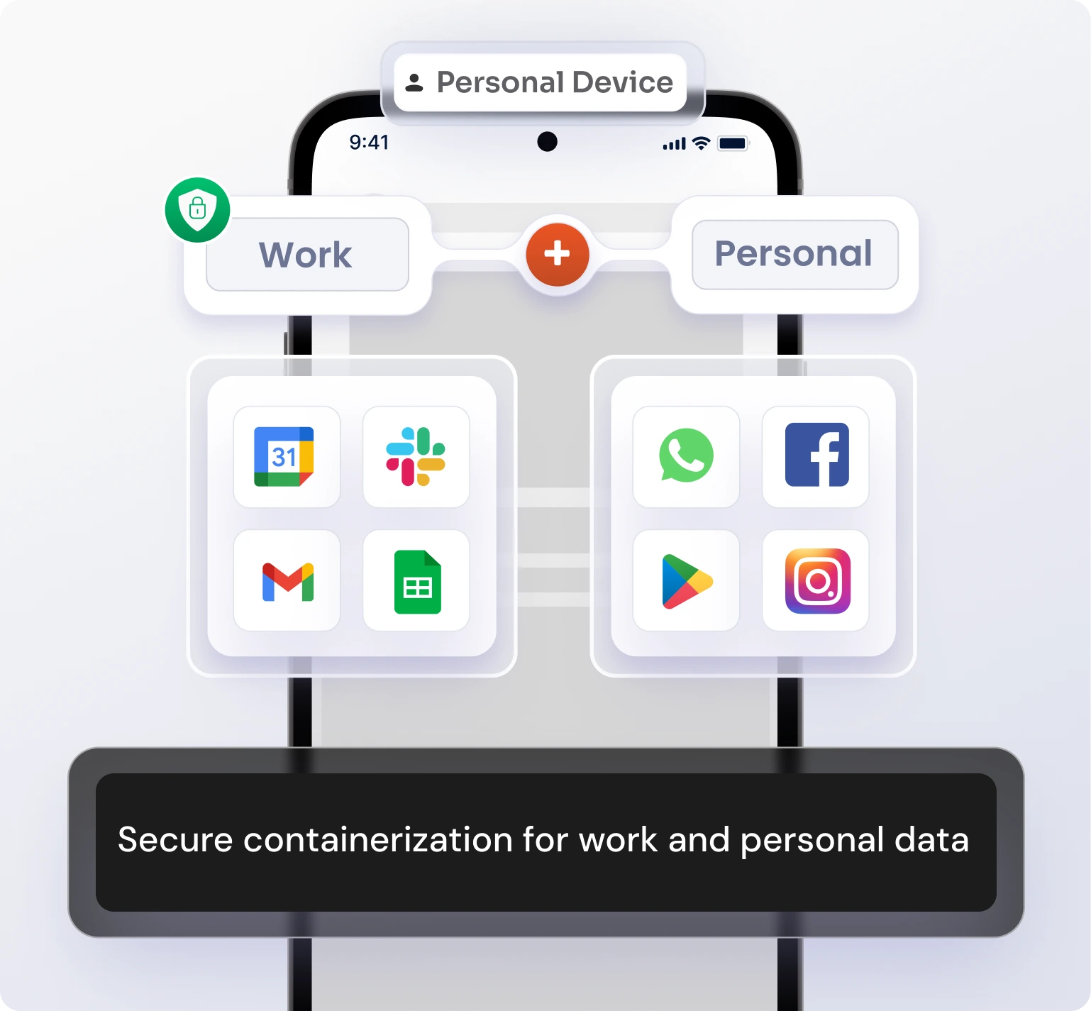 Unified Endpoint management - Main Separate Work & Personal Data