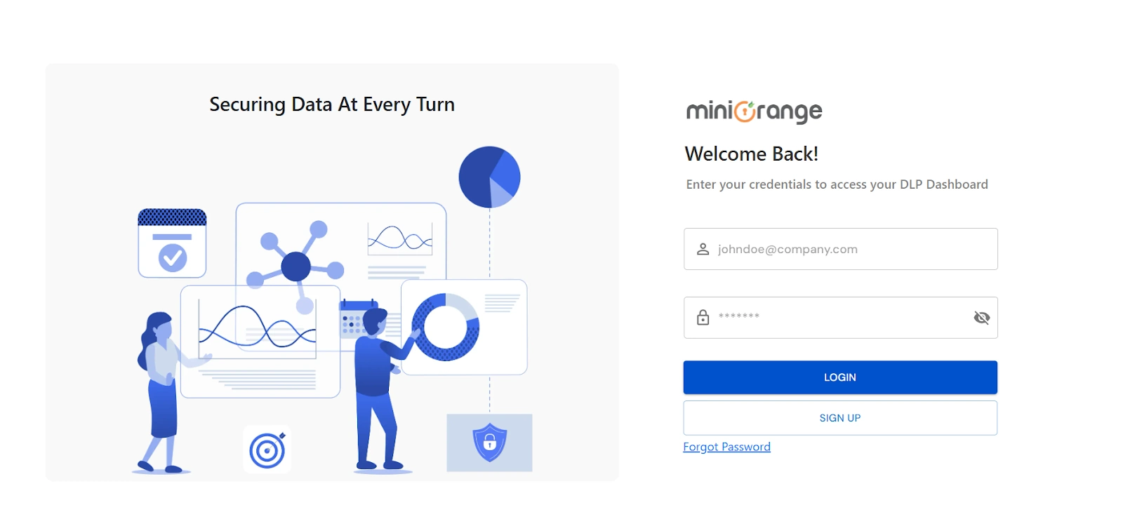 Login into miniOrange Mobile Device Management