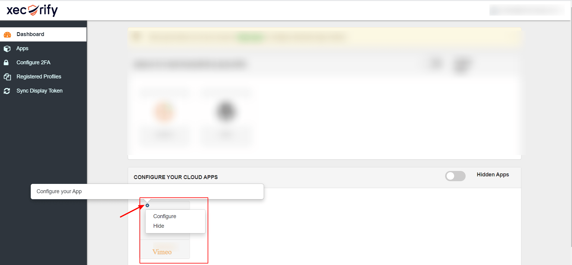 Vimeo Single Sign On SSO saml dashboard configuration
