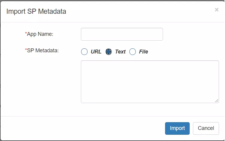 VMWare Identity Manager Single Sign On (sso) metadata link