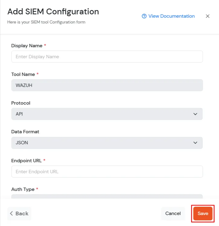  miniOrange Audits in Wazuh ADD SIEM Configuration
