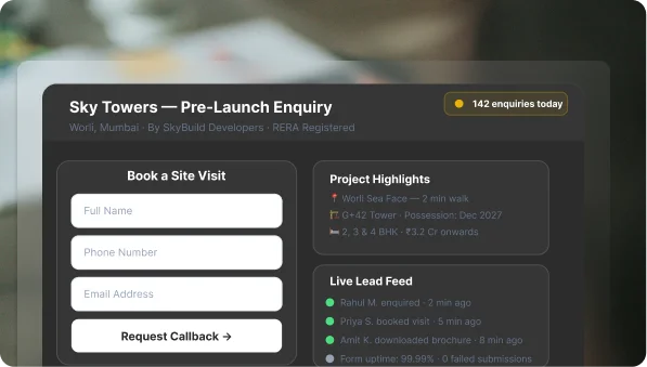 Open House Lead Capture